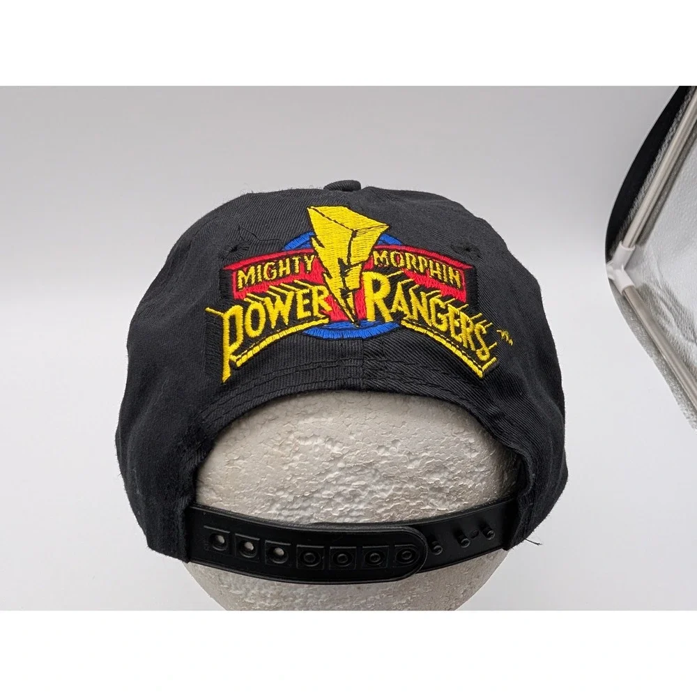 Vintage Youth 1994 Mighty Morphin Power Red Ranger SnapBack Cap Hat Jason 90's